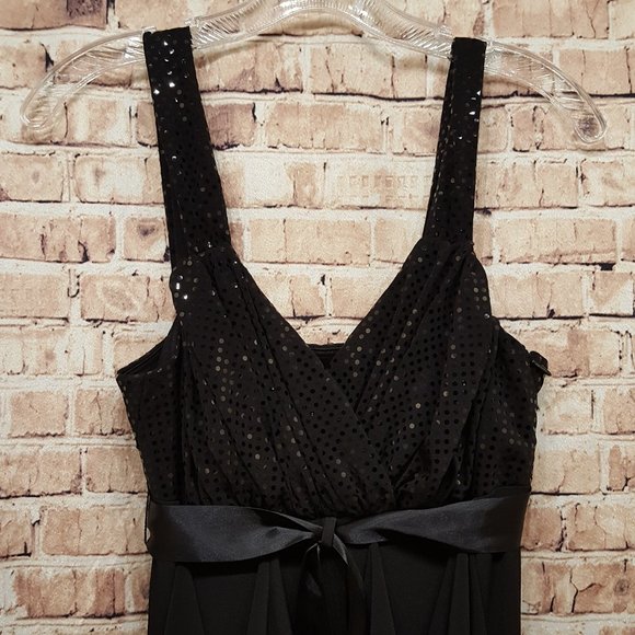 connected apparel Dress Cocktail Little Black Size 6 NWT - Picture 5 of 12